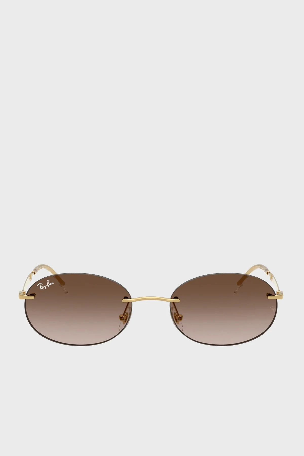Ray Ban Oval Güneş Unisex Gözlük 0RB3767 00113 54 ALTIN - 3