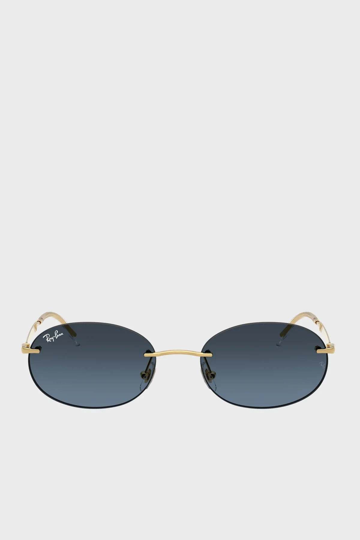 Ray Ban Oval Güneş Unisex Gözlük 0RB3767 0014C 54 ALTIN - 3