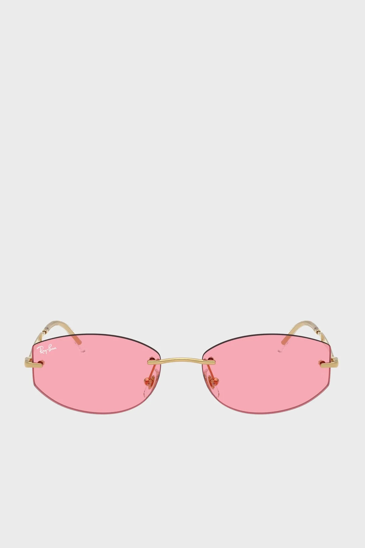 Ray Ban Oval Güneş Unisex Gözlük 0RB3792 00184 55 Altın - 2