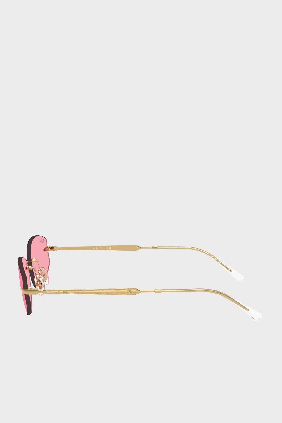Ray Ban Oval Güneş Unisex Gözlük 0RB3792 00184 55 Altın - 3