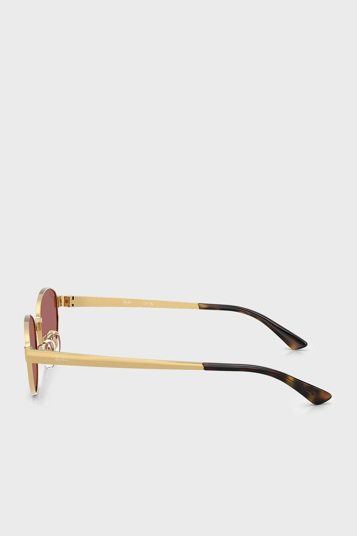 Ray Ban Phantos Güneş Unisex Gözlük 0RB3774D 00169 55 Altın - 4