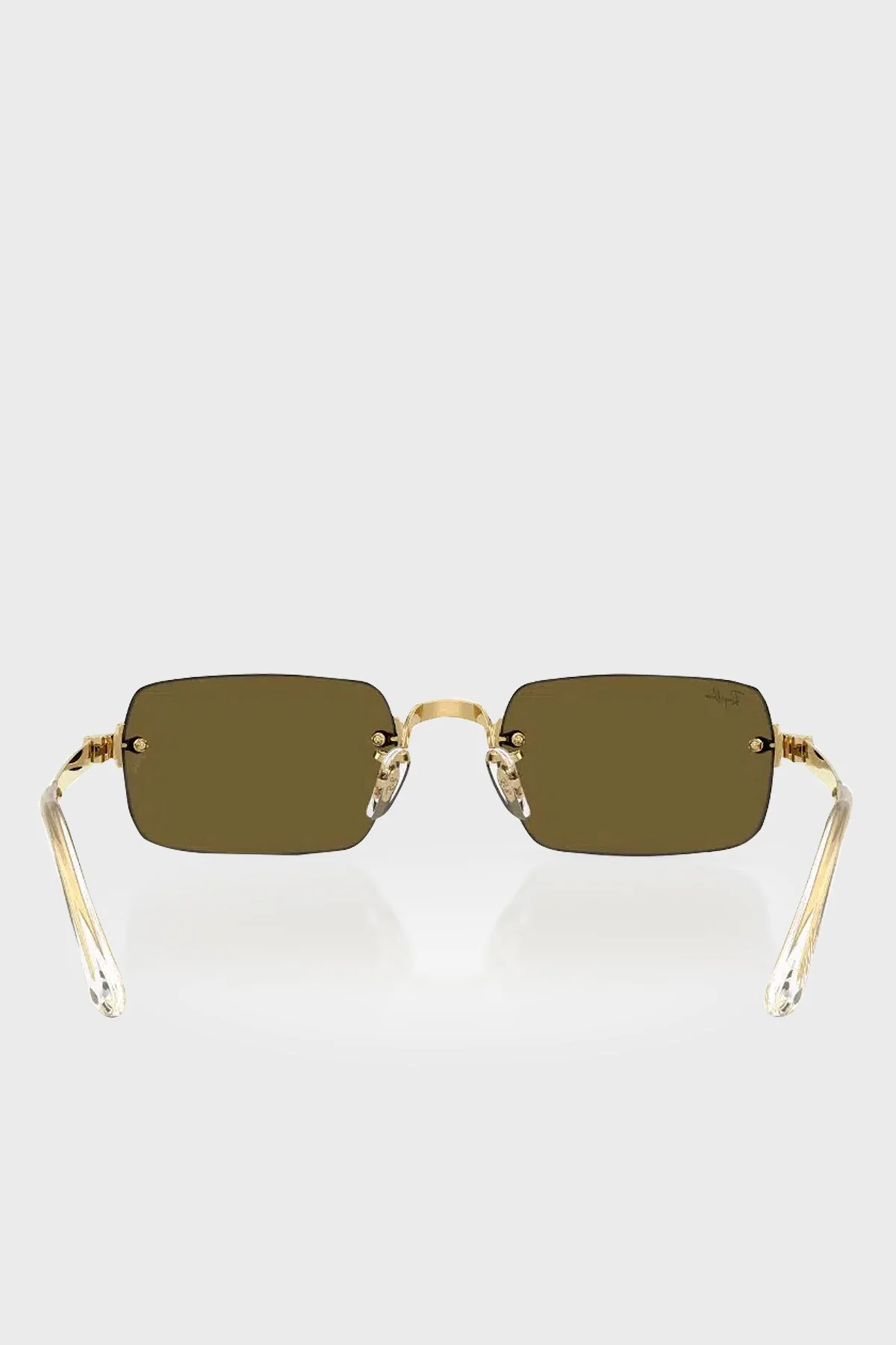 Rayban Dikdörtgen Güneş Unisex Gözlük 0RB3928 00183 54 Altın - 3