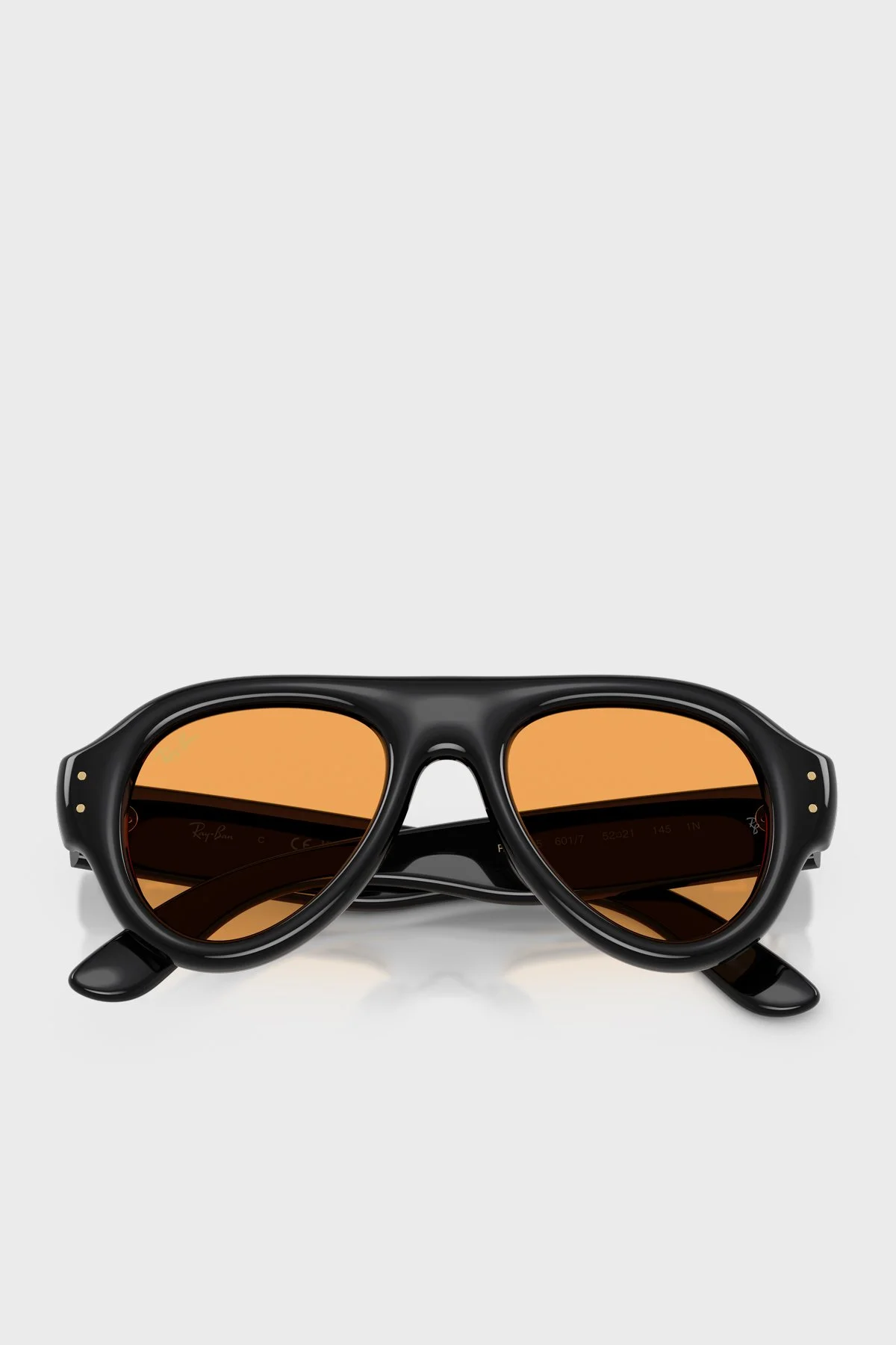 Rayban Logolu Güneş Unisex Gözlük 0RB4925 6017 52 SİYAH - 2
