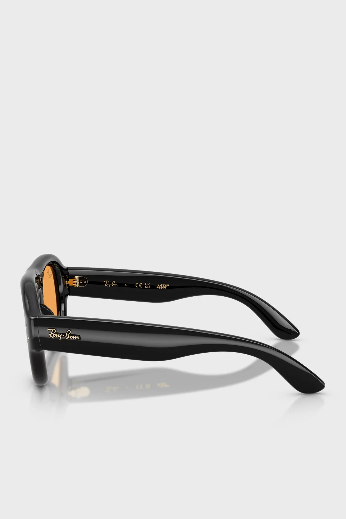 Rayban Logolu Güneş Unisex Gözlük 0RB4925 6017 52 SİYAH - 3