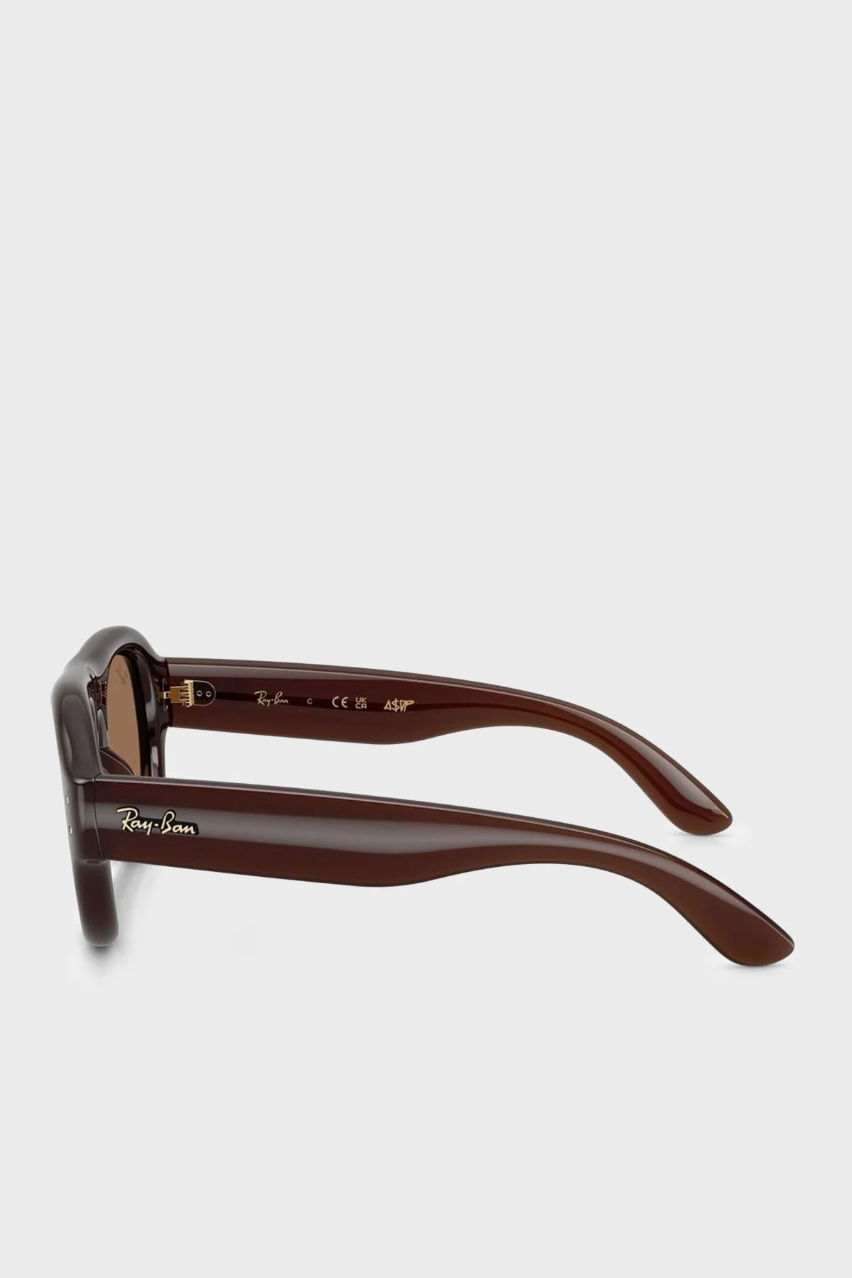 Rayban Logolu Güneş Unisex Gözlük 0RB4925 689673 52 KAHVE - 2