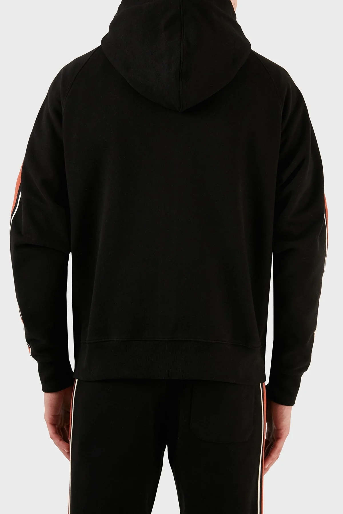 Ruck & Maul % 100 Pamuk Oversize Kapüşonlu Spor Erkek Ceket RMM545000003 24286 SİYAH - 9