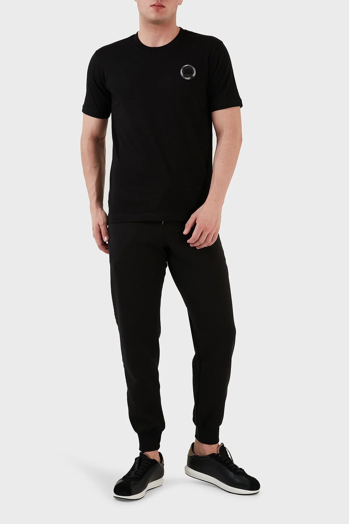 Ruck & Maul Bisiklet Yaka % 100 Pamuk Regular Fit Erkek T Shirt RMM031300010 SİYAH - 4