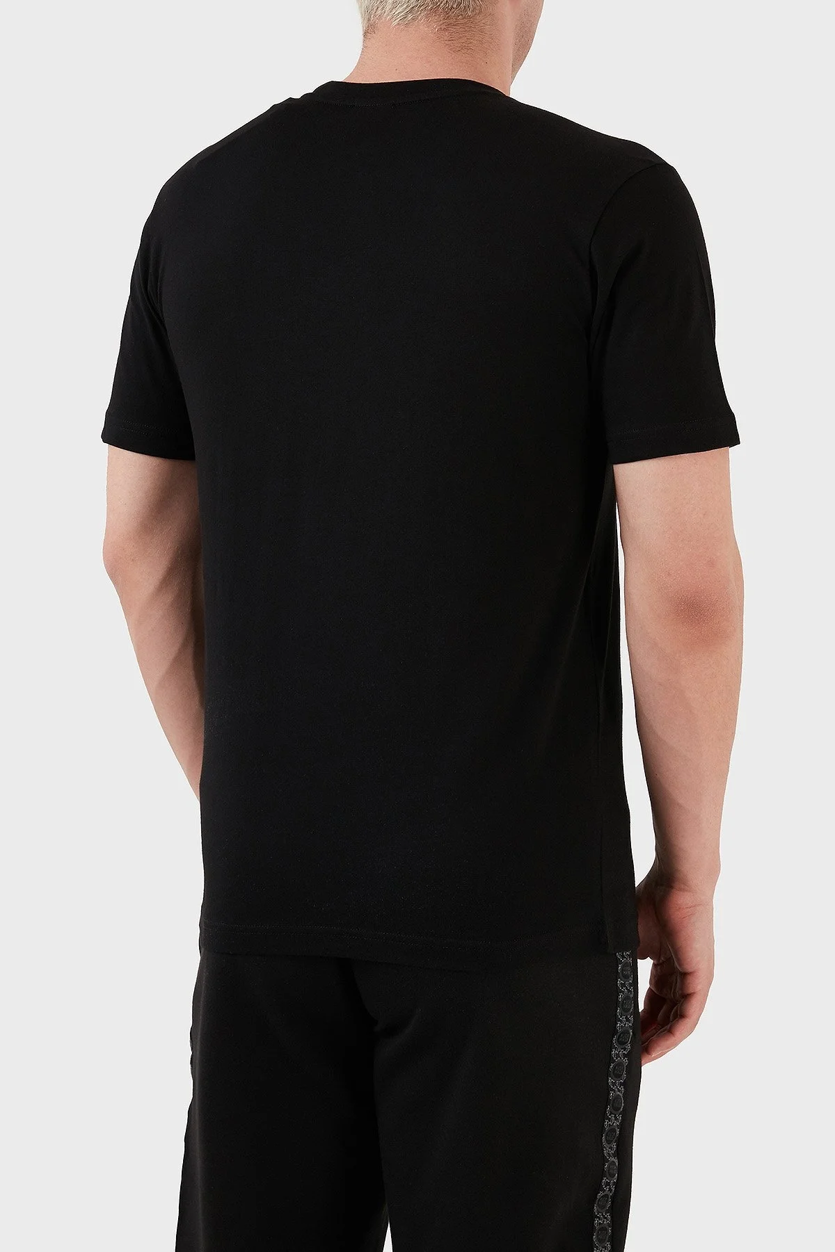 Ruck & Maul Bisiklet Yaka % 100 Pamuk Regular Fit Erkek T Shirt RMM031300010 SİYAH - 5