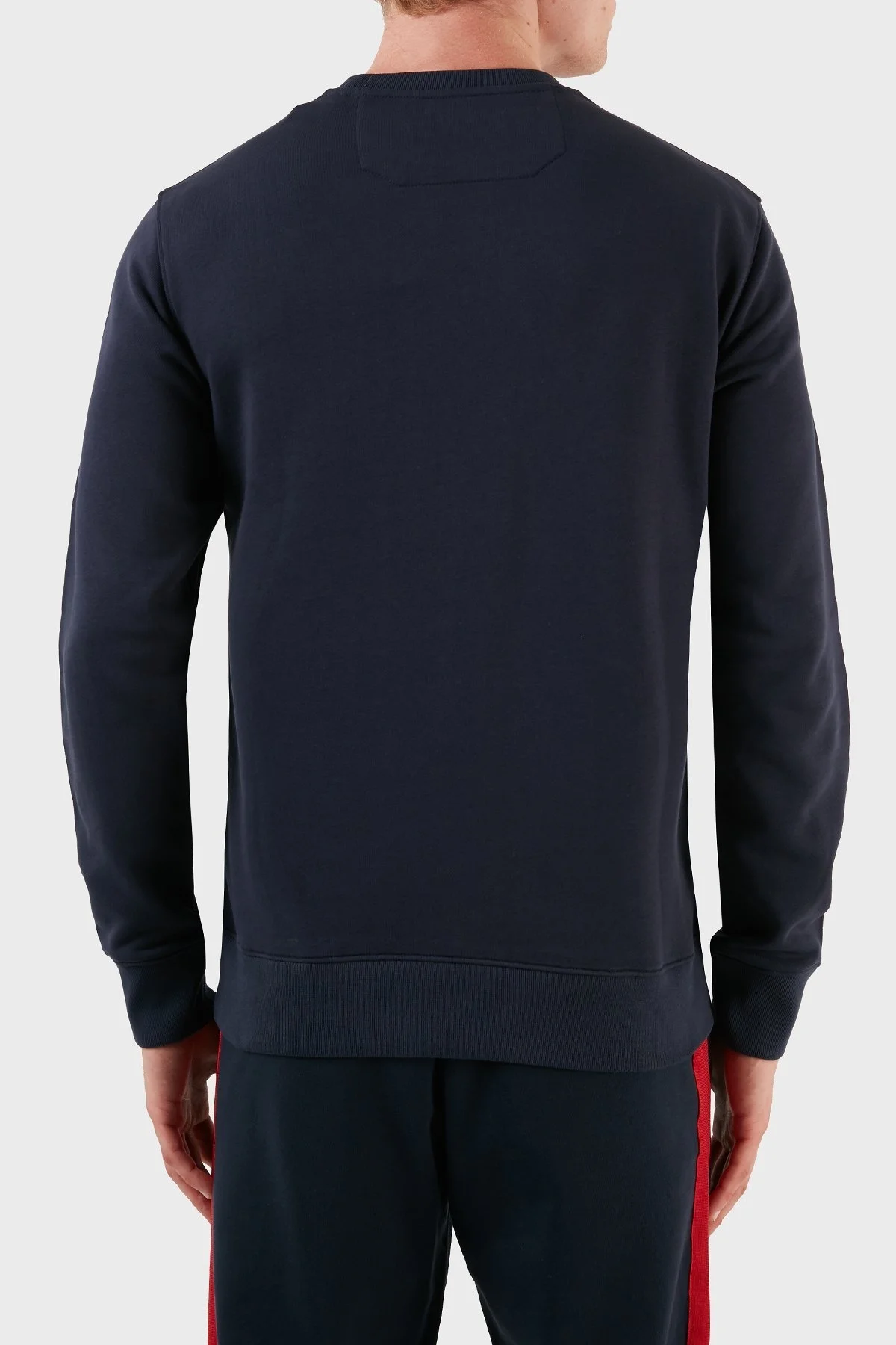 Ruck & Maul Pamuk Regular Fit Bisiklet Yaka Erkek Sweat RMM087000003 24119 LACİVERT - 2