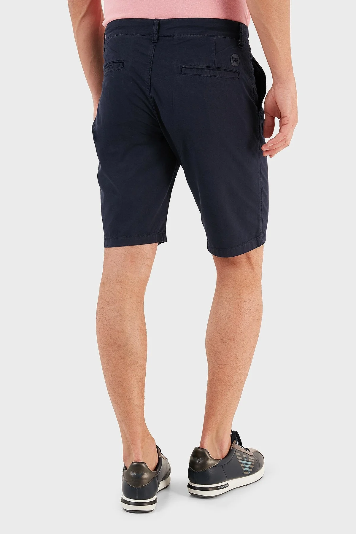 Ruck & Maul Pamuklu Cepli Erkek Short RMM475000004 23693 LACİVERT - 3
