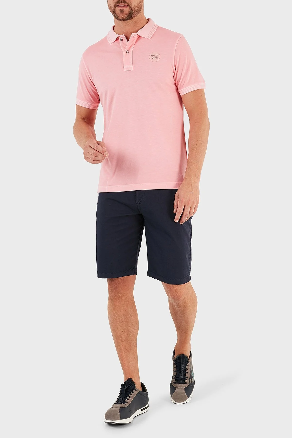 Ruck & Maul Pamuklu Cepli Erkek Short RMM475000004 23693 LACİVERT - 4