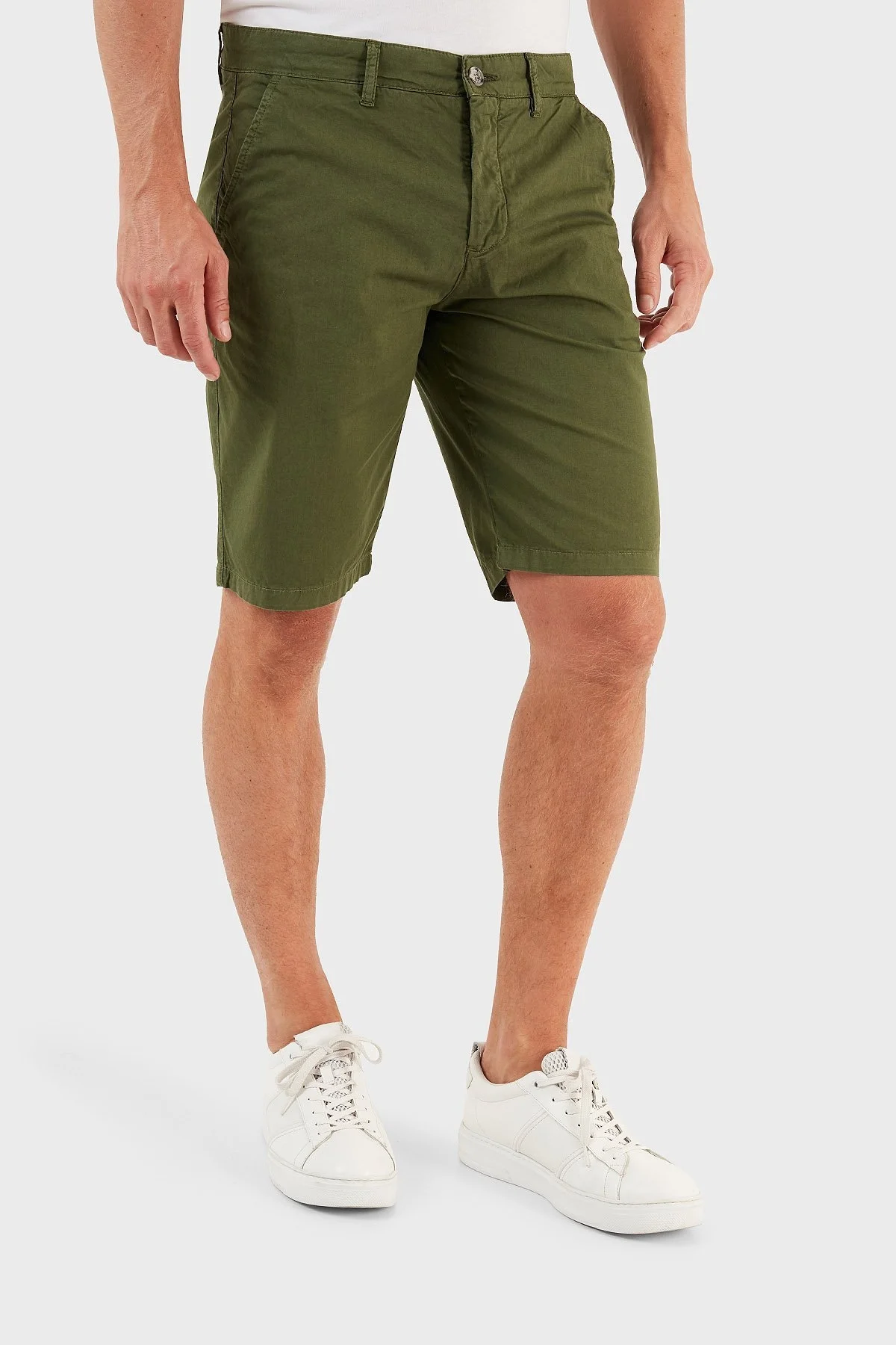 Ruck & Maul Pamuklu Cepli Erkek Short RMM475000004 23693 YEŞİL - 3