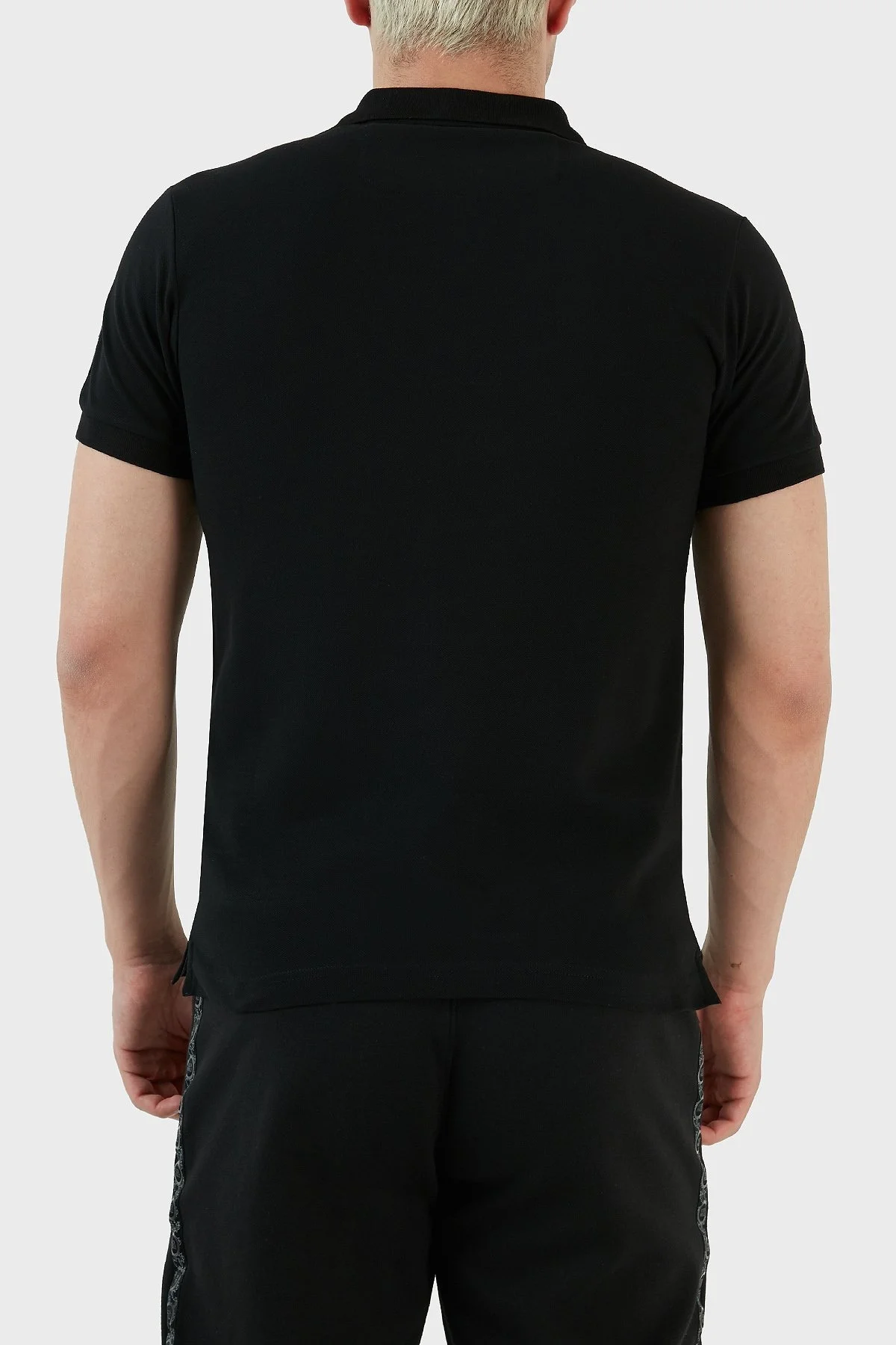Ruck & Maul Pamuklu Regular Fit Erkek Polo T Shirt RMM011000001 SİYAH - 5