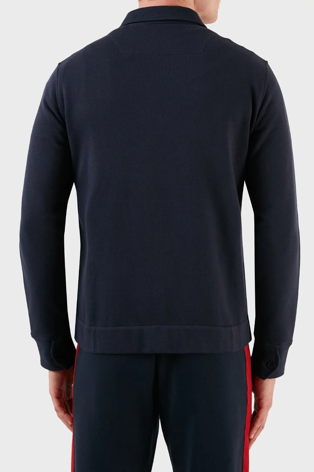 Ruck & Maul Pamuklu Regular Fit Fermuarlı Spor Erkek Ceket RMM540007012 22037 LACİVERT - 2