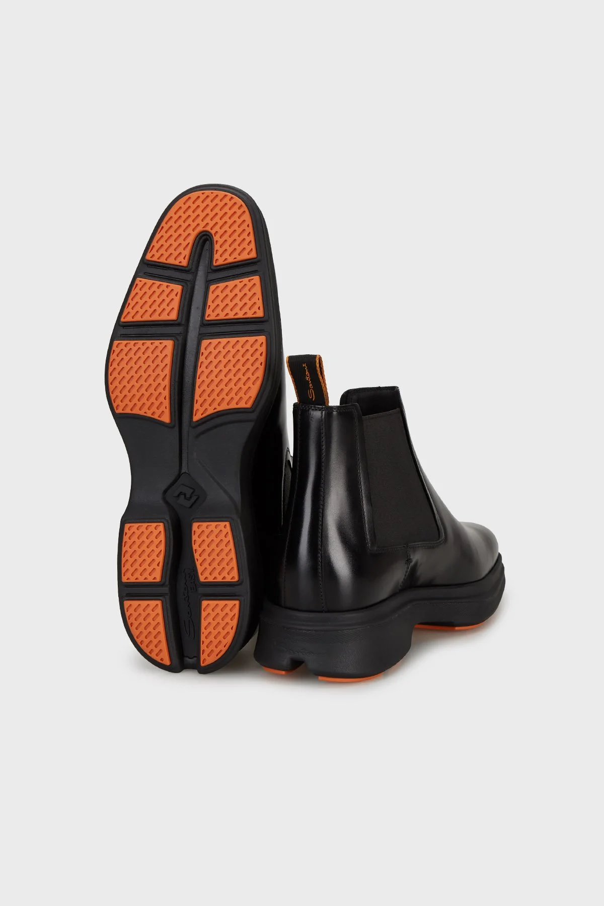 Santoni Deri Bant Detaylı Erkek Bot MGEG19169NEAXNTGN01 SİYAH - 4