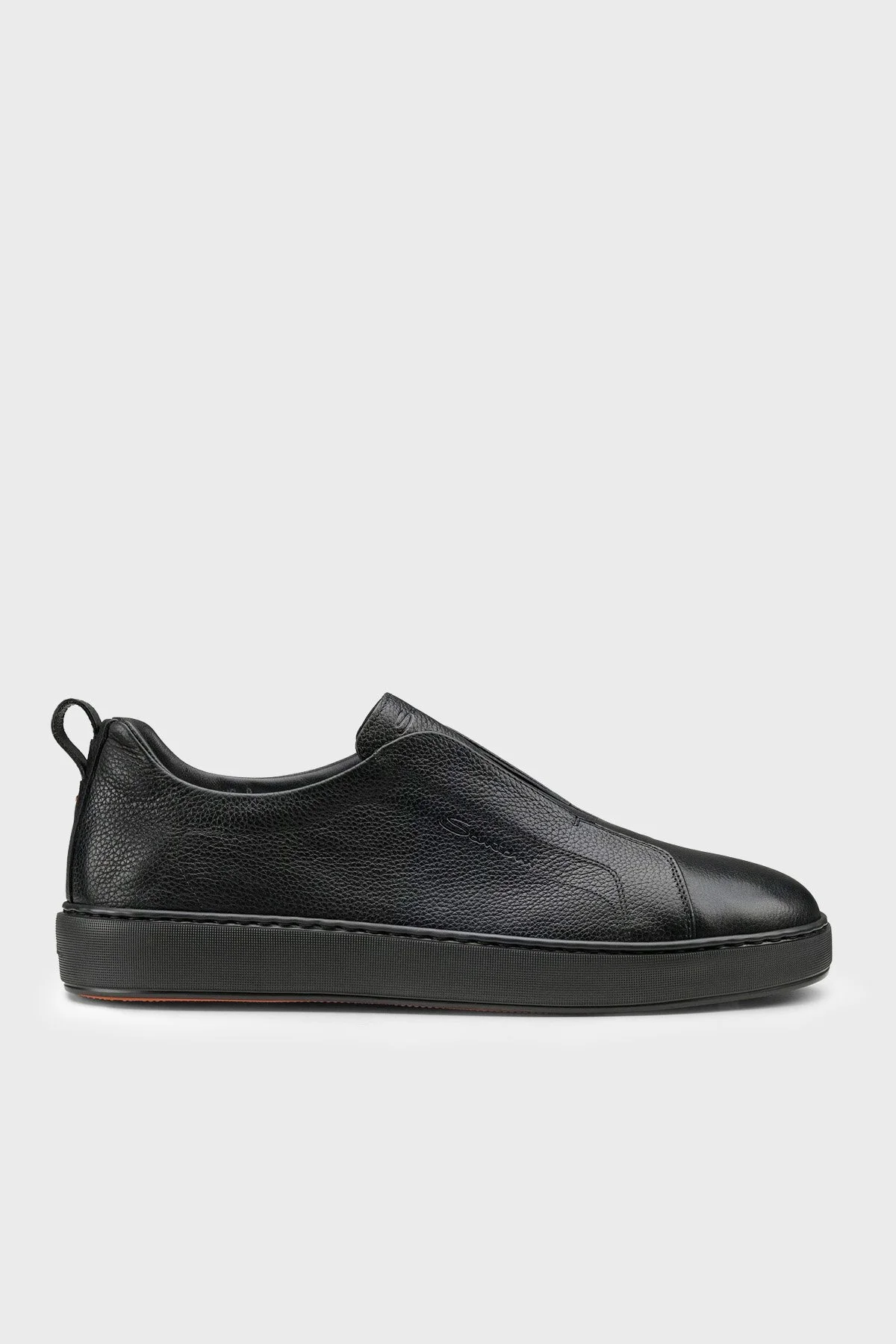 Santoni Deri Sneaker Erkek Ayakkabı MBCD22211NEATCKAN01 Siyah - 1
