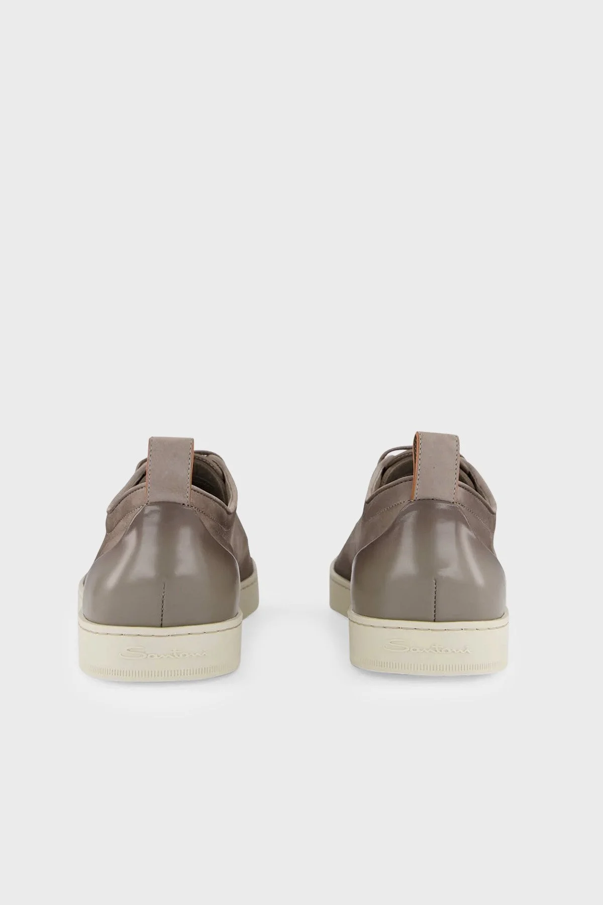 Santoni Deri Sneaker Erkek Ayakkabı MBNO22184TIRTFEHE55 VİZON - 4