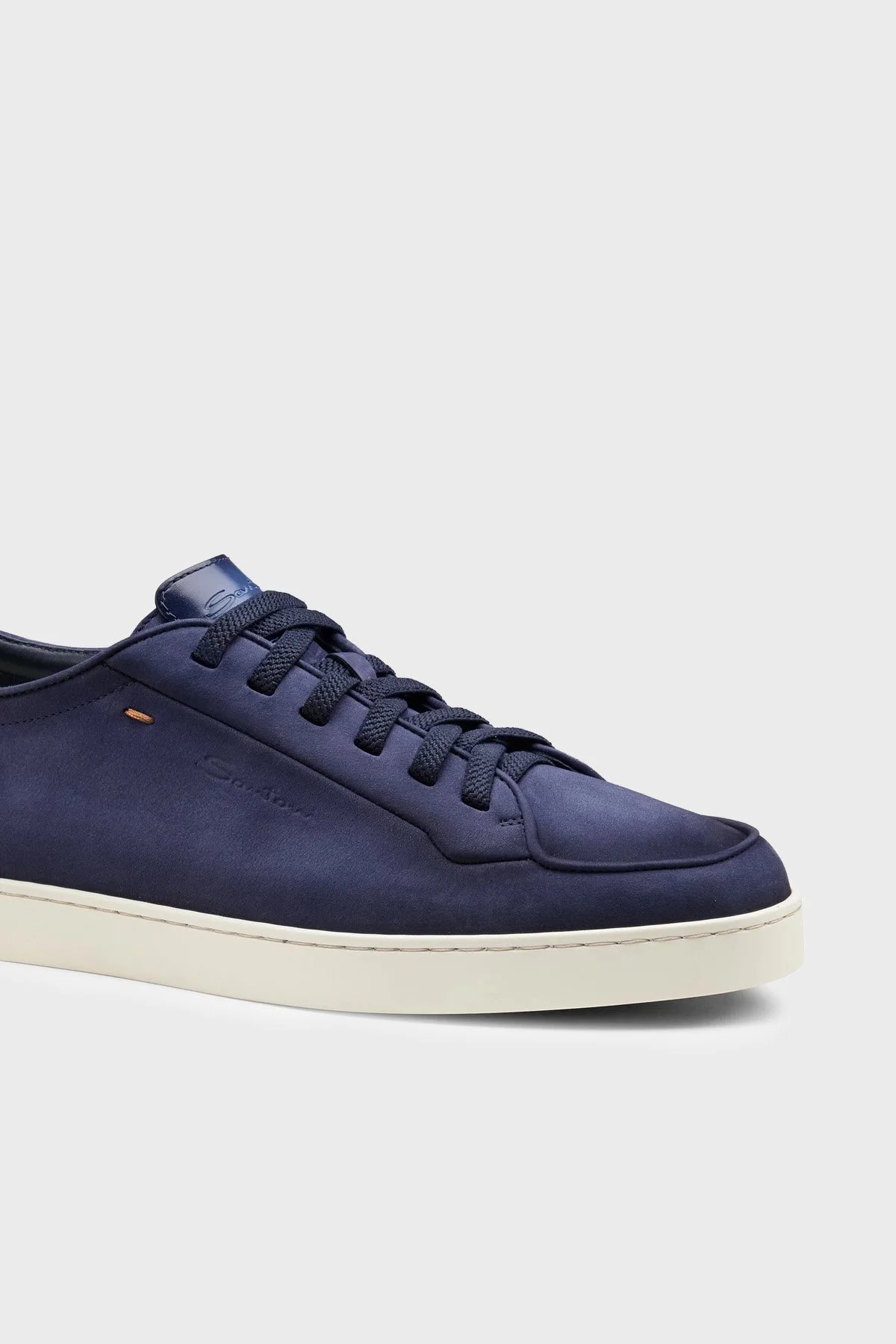Santoni Deri Sneaker Erkek Ayakkabı MBNO22184TIRTFEHU59 LACİVERT - 2