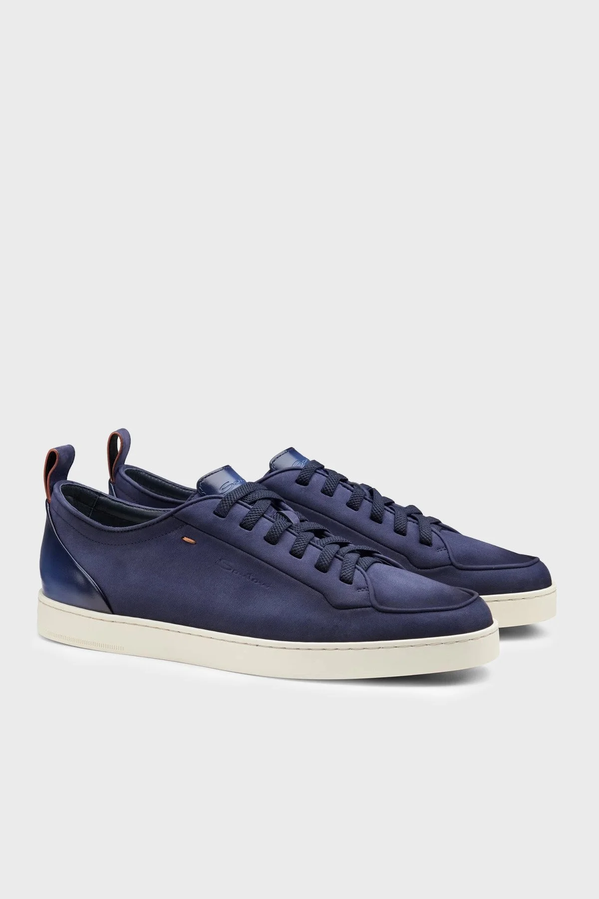 Santoni Deri Sneaker Erkek Ayakkabı MBNO22184TIRTFEHU59 LACİVERT - 3