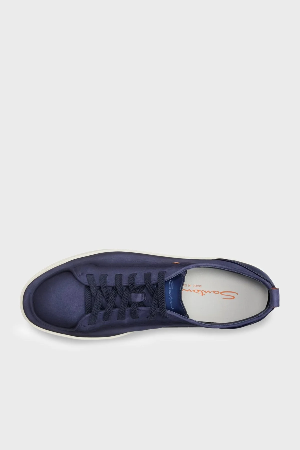 Santoni Deri Sneaker Erkek Ayakkabı MBNO22184TIRTFEHU59 LACİVERT - 4
