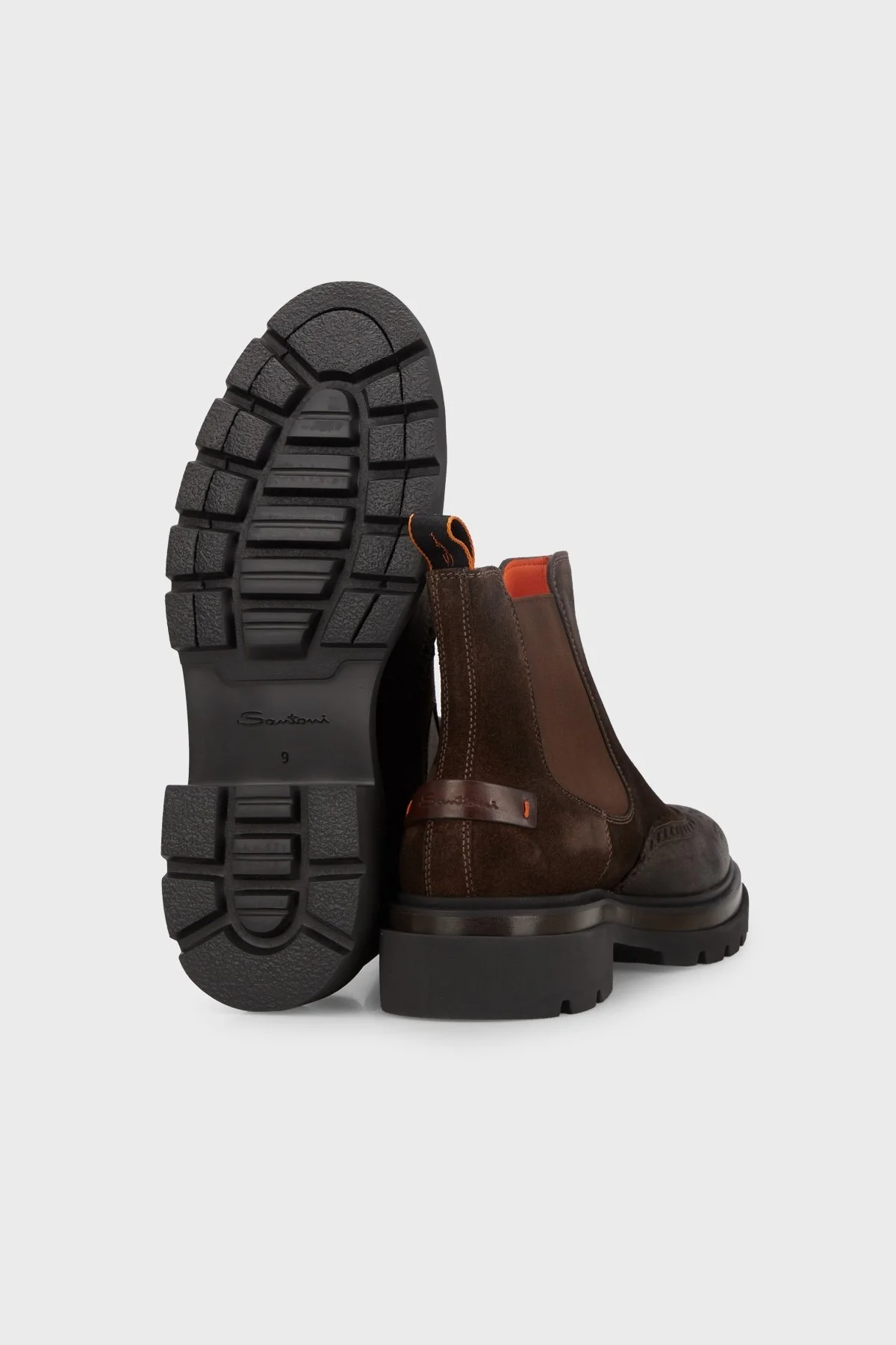 Santoni Hakiki Deri Erkek Bot MGMI17701JK4BWAXT50 KAHVE - 4