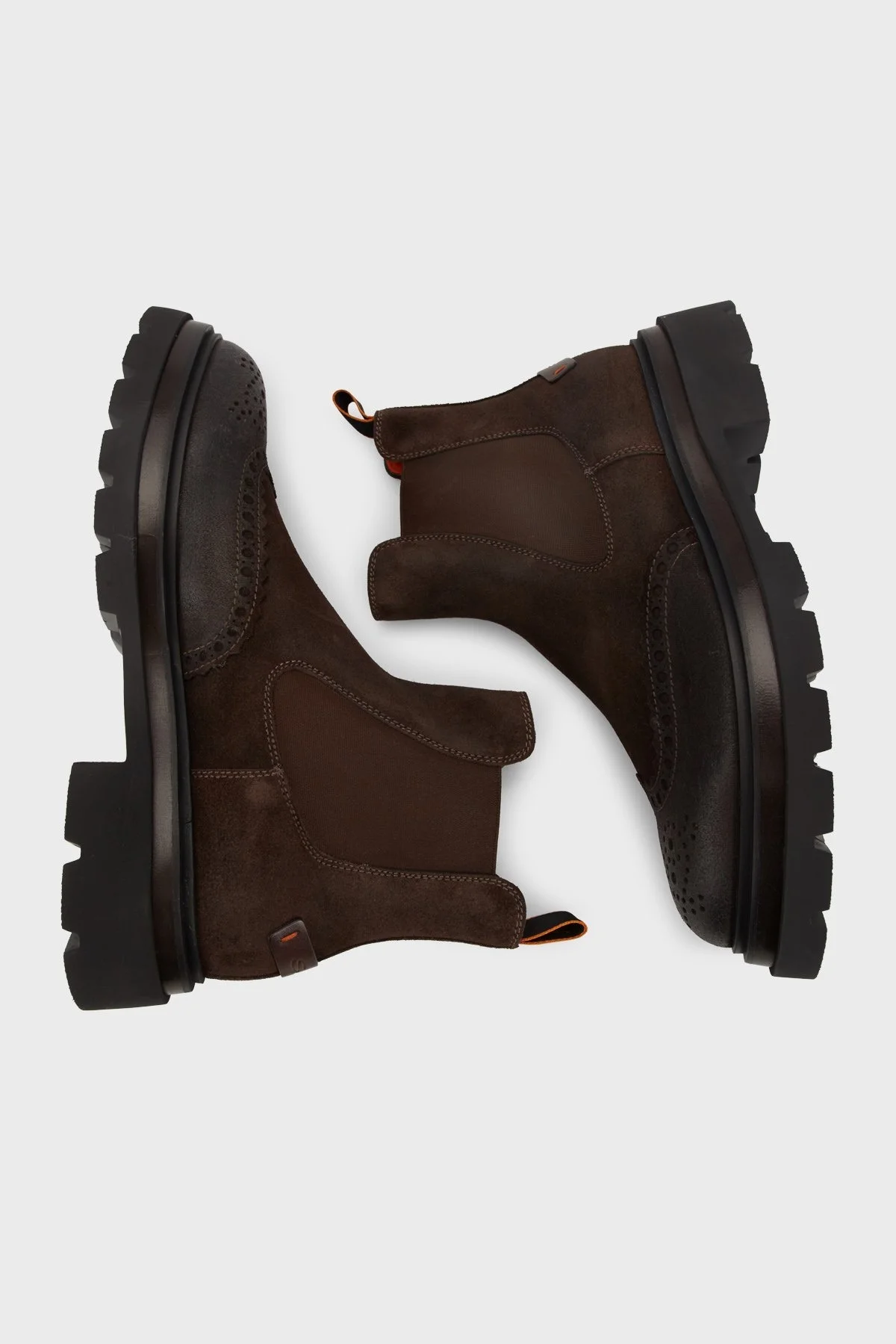 Santoni Hakiki Deri Erkek Bot MGMI17701JK4BWAXT50 KAHVE - 5