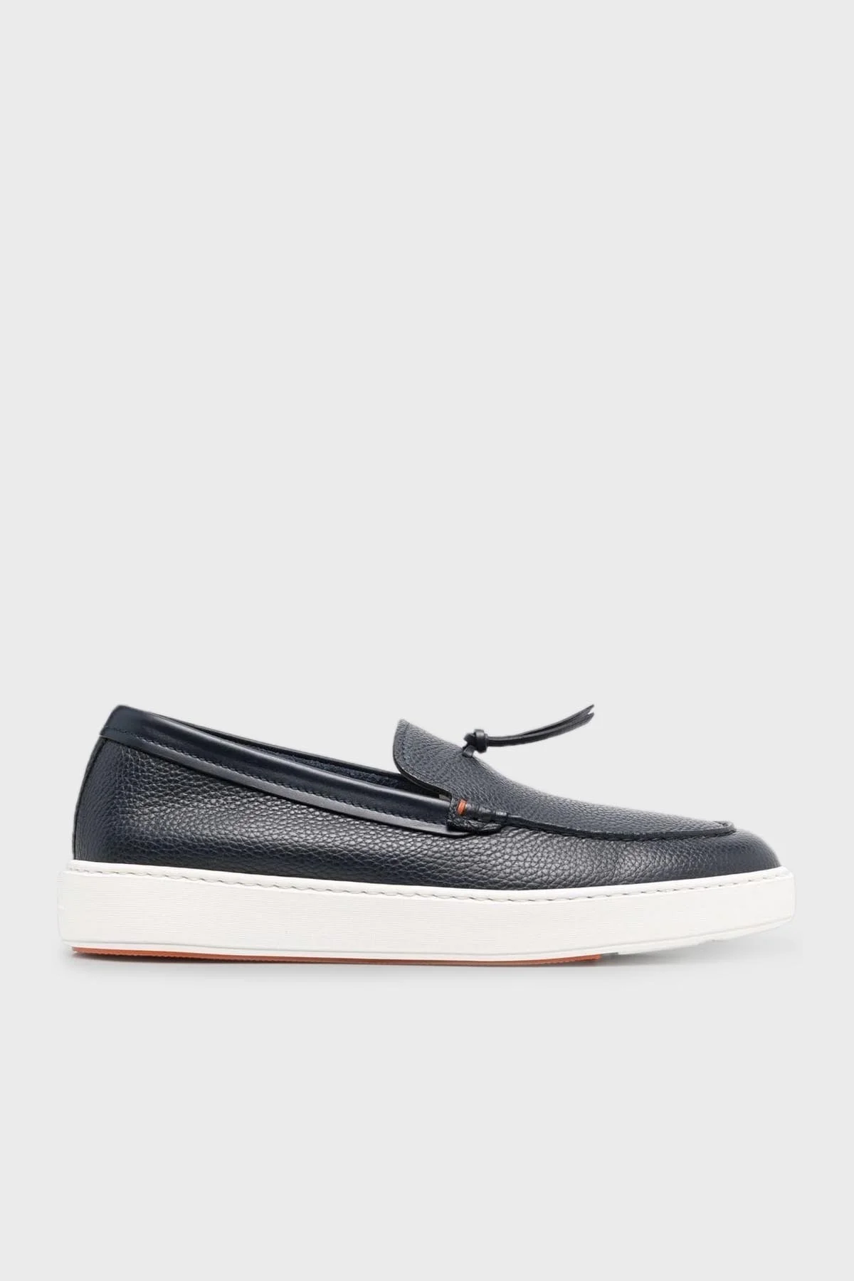 Santoni Hakiki Deri Loafer Erkek Ayakkabı MBCD21439BARCMMDU55 LACİVERT - 1