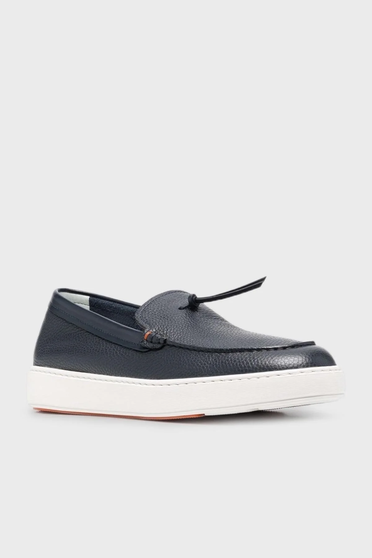 Santoni Hakiki Deri Loafer Erkek Ayakkabı MBCD21439BARCMMDU55 LACİVERT - 2