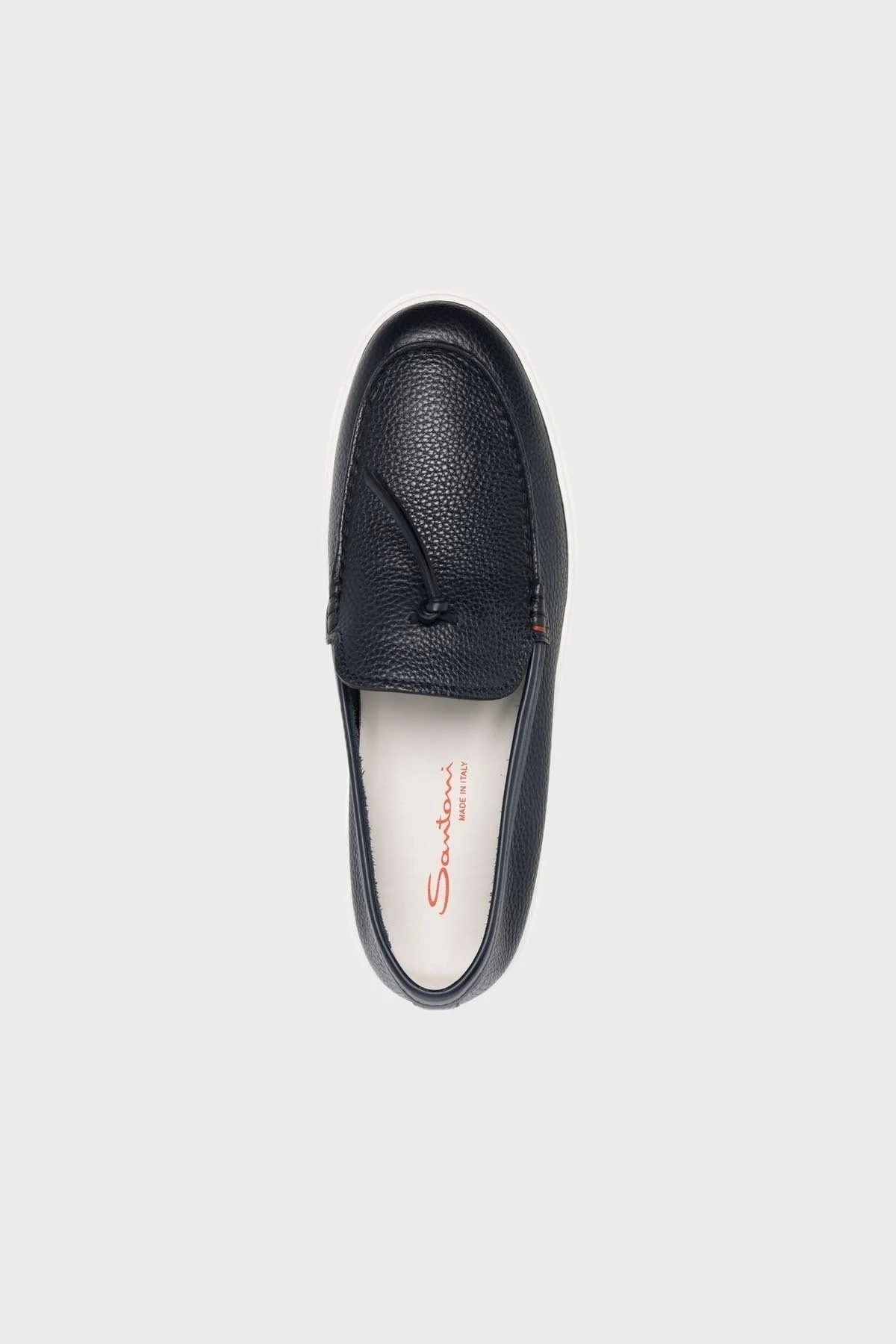 Santoni Hakiki Deri Loafer Erkek Ayakkabı MBCD21439BARCMMDU55 LACİVERT - 4