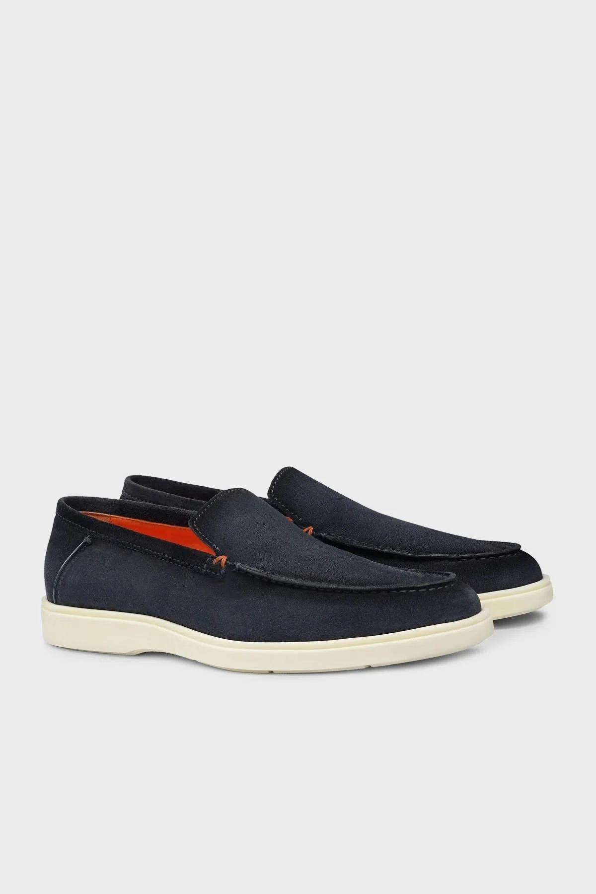 Santoni Hakiki Deri Makosen Erkek Ayakkabı MGDT17824TICBGEXU60 LACİVERT - 3