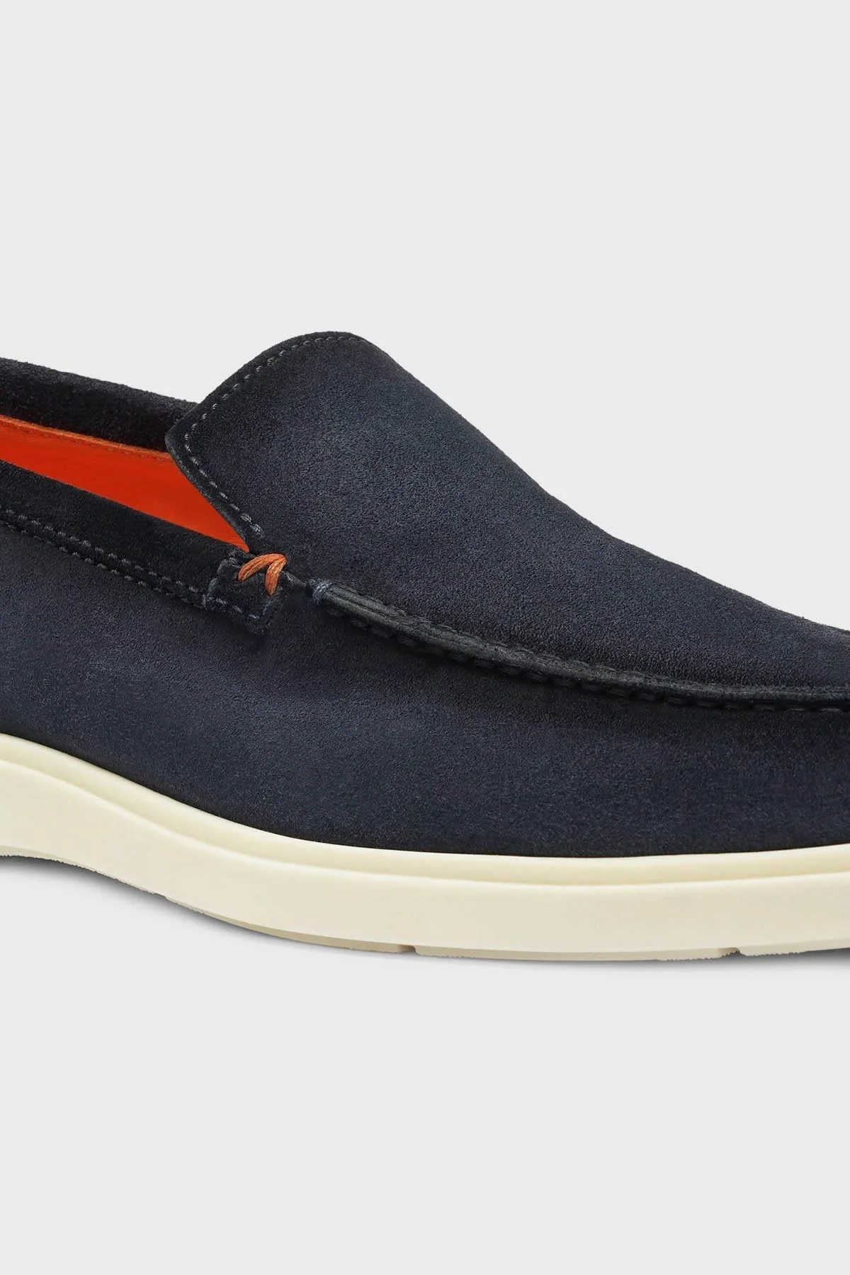 Santoni Hakiki Deri Makosen Erkek Ayakkabı MGDT17824TICBGEXU60 LACİVERT - 6