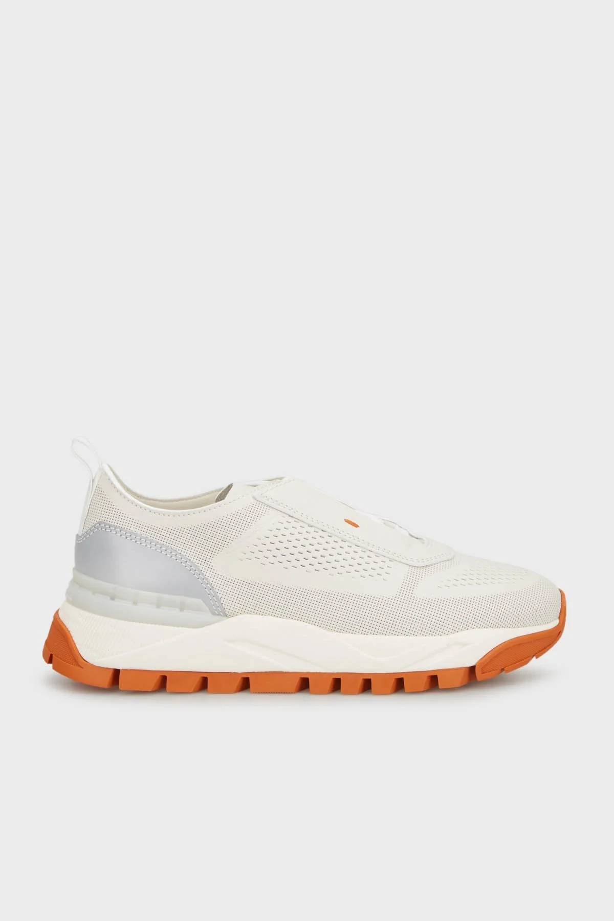 Santoni Hakiki Deri Sneaker Erkek Ayakkabı MBIH21976BAGCNIGI20 BEYAZ - 1