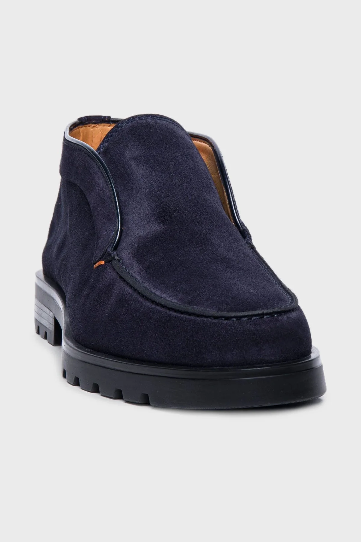 Santoni Hakiki Deri Süet Erkek Bot MGDC17823NEOBSEYU60 LACİVERT - 10