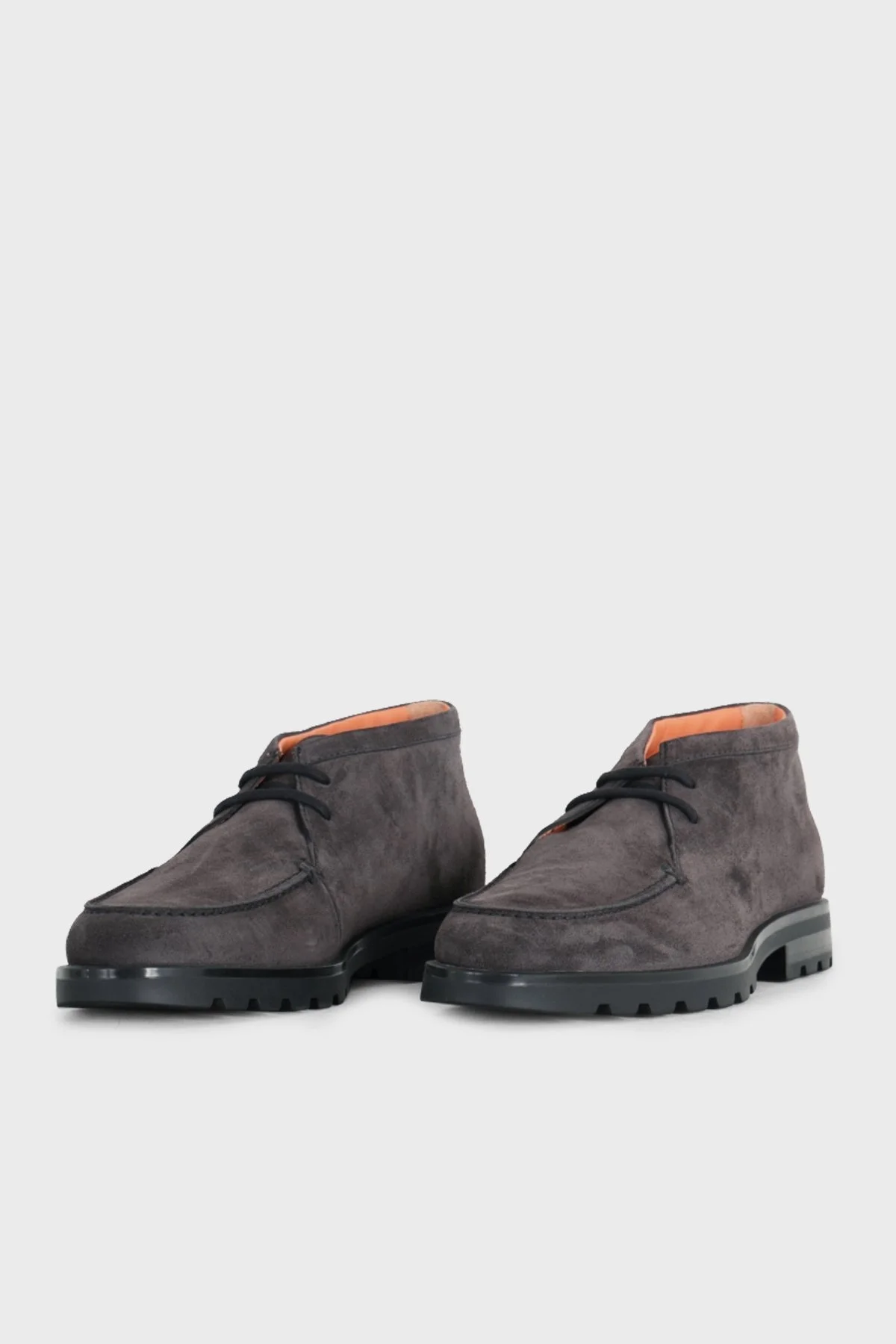 Santoni Hakiki Deri Süet Erkek Bot MGDC18609NEOBSEYG76 GRİ - 7