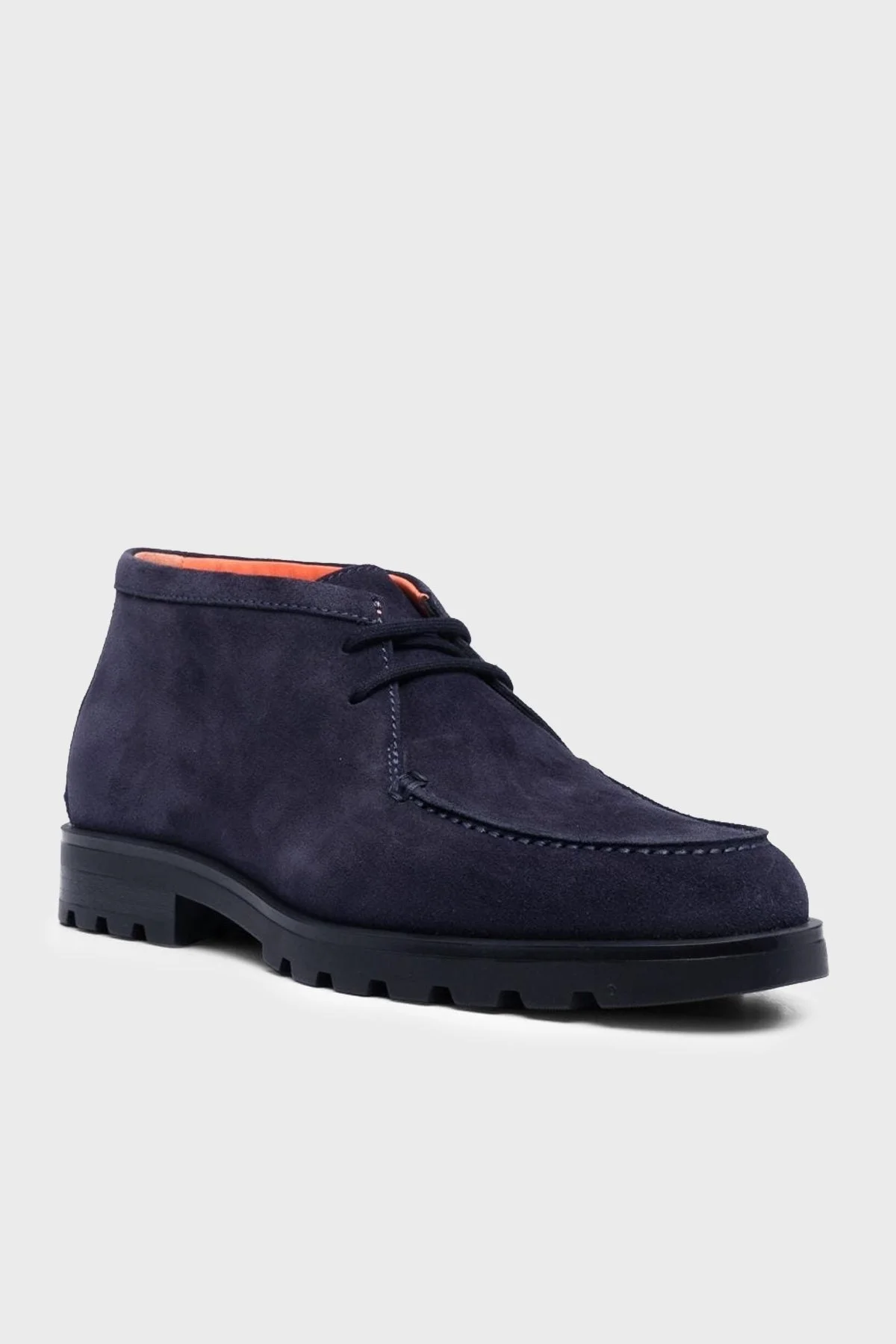 Santoni Hakiki Deri Süet Erkek Bot MGDC18609NEOBSEYU60 LACİVERT - 2