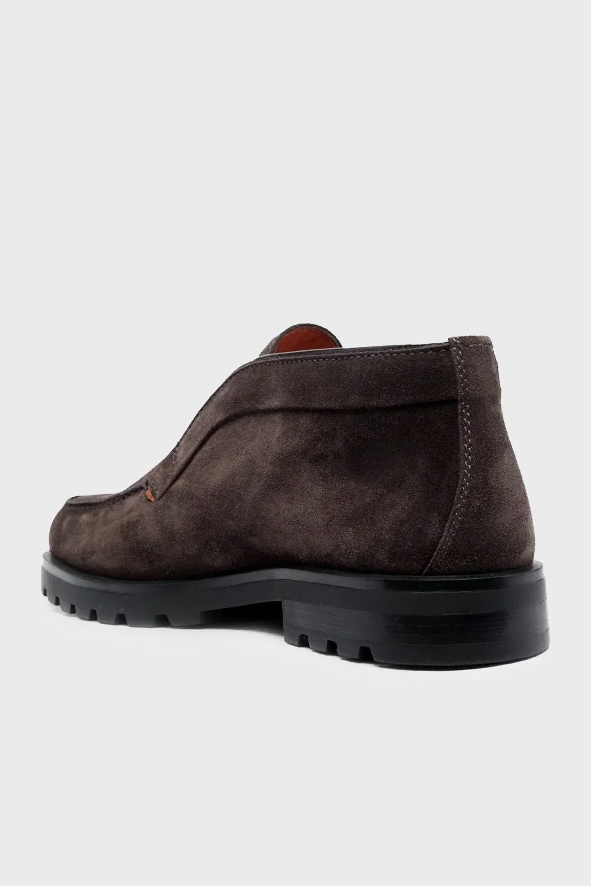 Santoni Hakiki Deri Süet Erkek Bot MGDG17823NEOBSEYT50 Kahve - 2