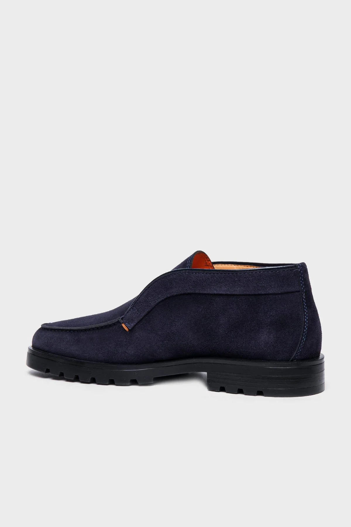 Santoni Hakiki Deri Süet Erkek Bot MGDG17823NEOBSEYU60 Koyu mavi - 3