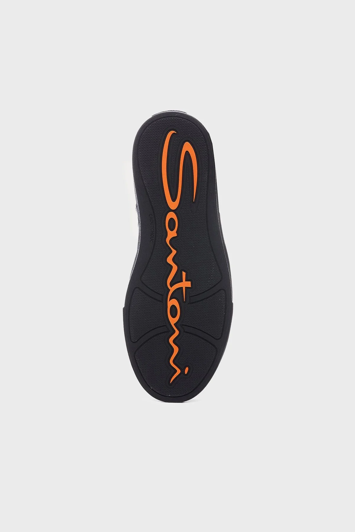 Santoni Logolu Hakiki Deri Sneaker Erkek Ayakkabı MBGT21779NEORXWHN01 SİYAH - 4