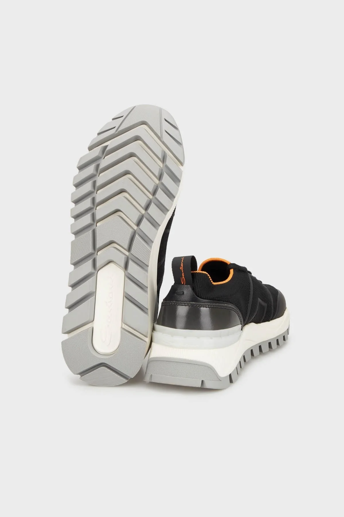 Santoni Sneaker Erkek Ayakkabı MBIH21923BGBRVDNN01 SİYAH - 4