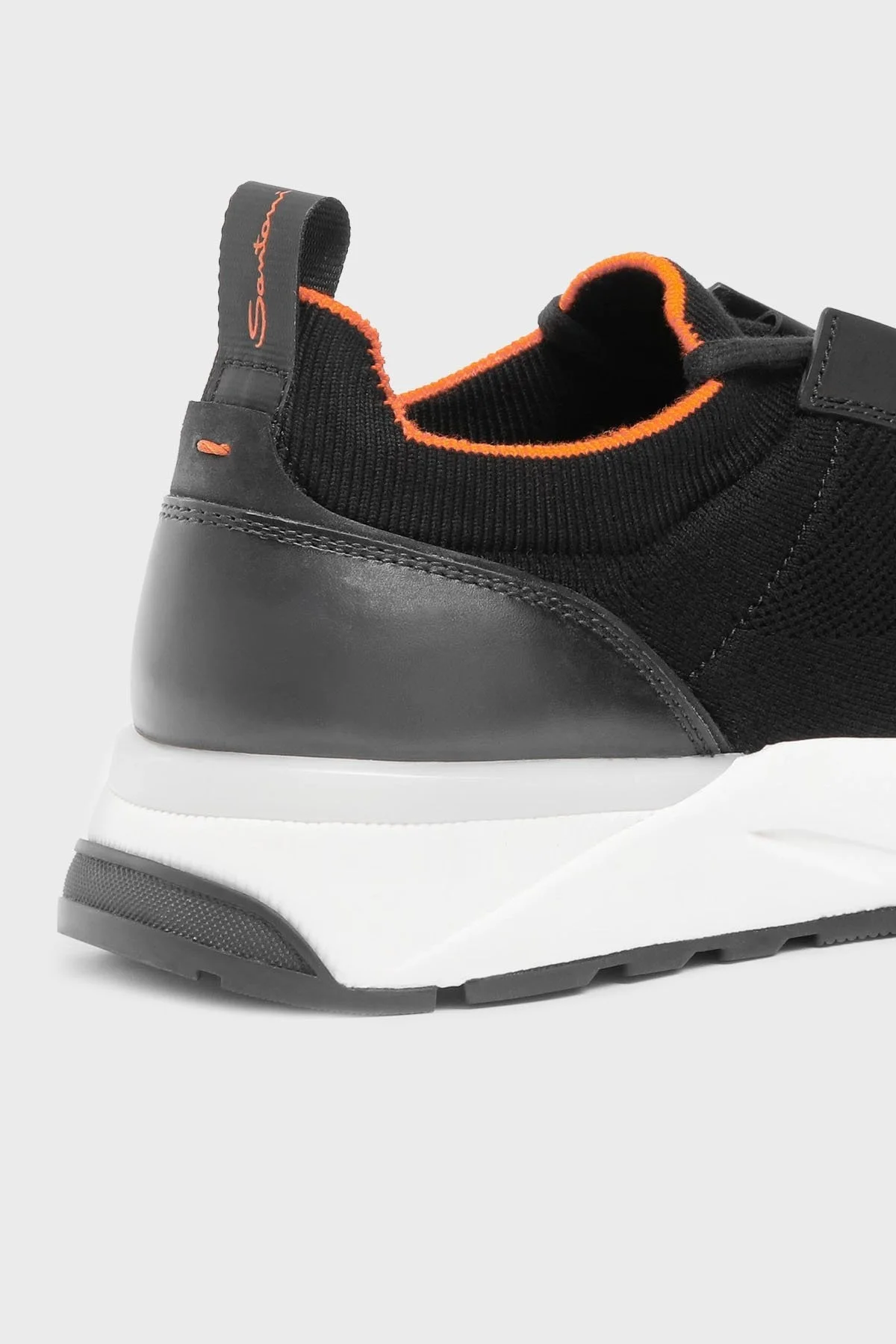 Santoni Streç Örgü Sneaker Erkek Ayakkabı MBIO21601BINNHODN01 SİYAH - 9