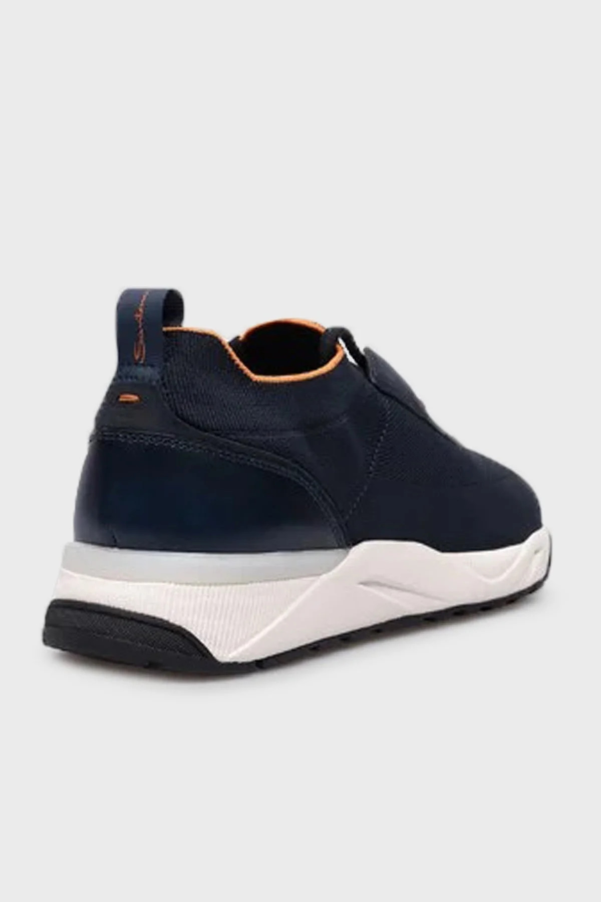 Santoni Streç Örgü Sneaker Erkek Ayakkabı MBIO21601BINNHODU61 LACİVERT - 3