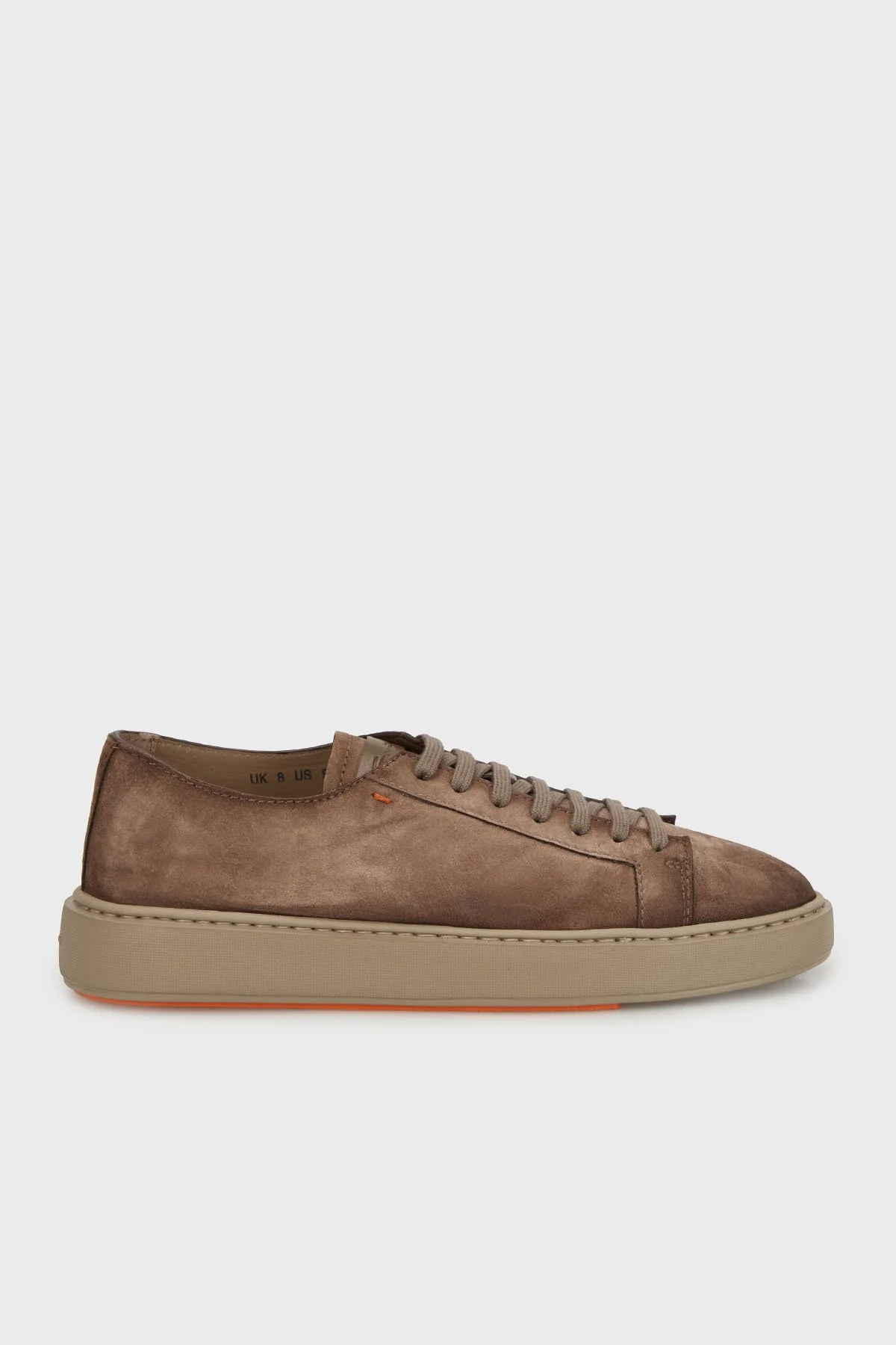 Santoni Süet Bağcıklı Casual Erkek Ayakkabı MBCD21571TARCAOLE81 VİZON - 1