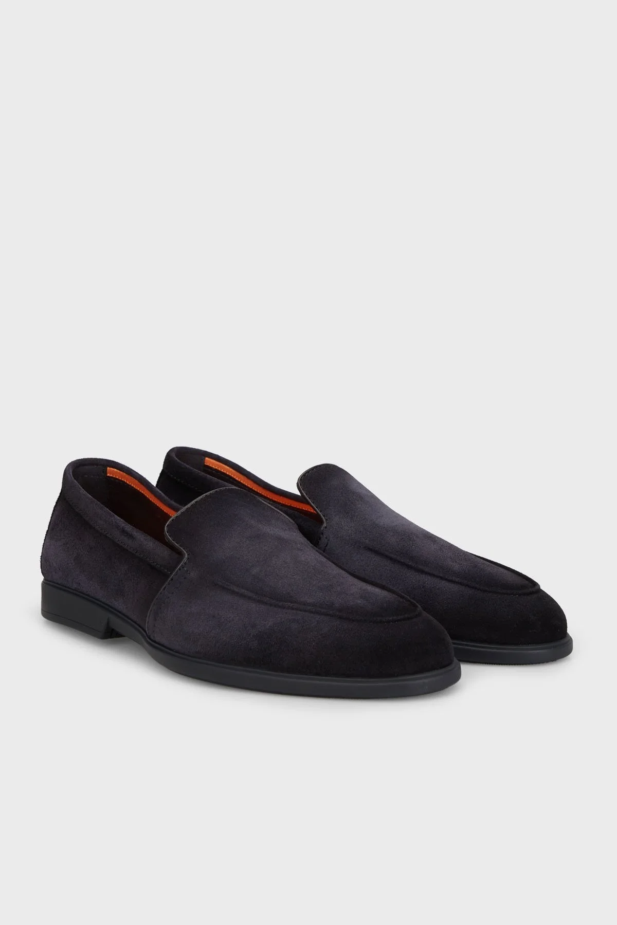 Santoni Süet Loafer Erkek Ayakkabı MGAR18829OOTSRVRU59 LACİVERT - 7