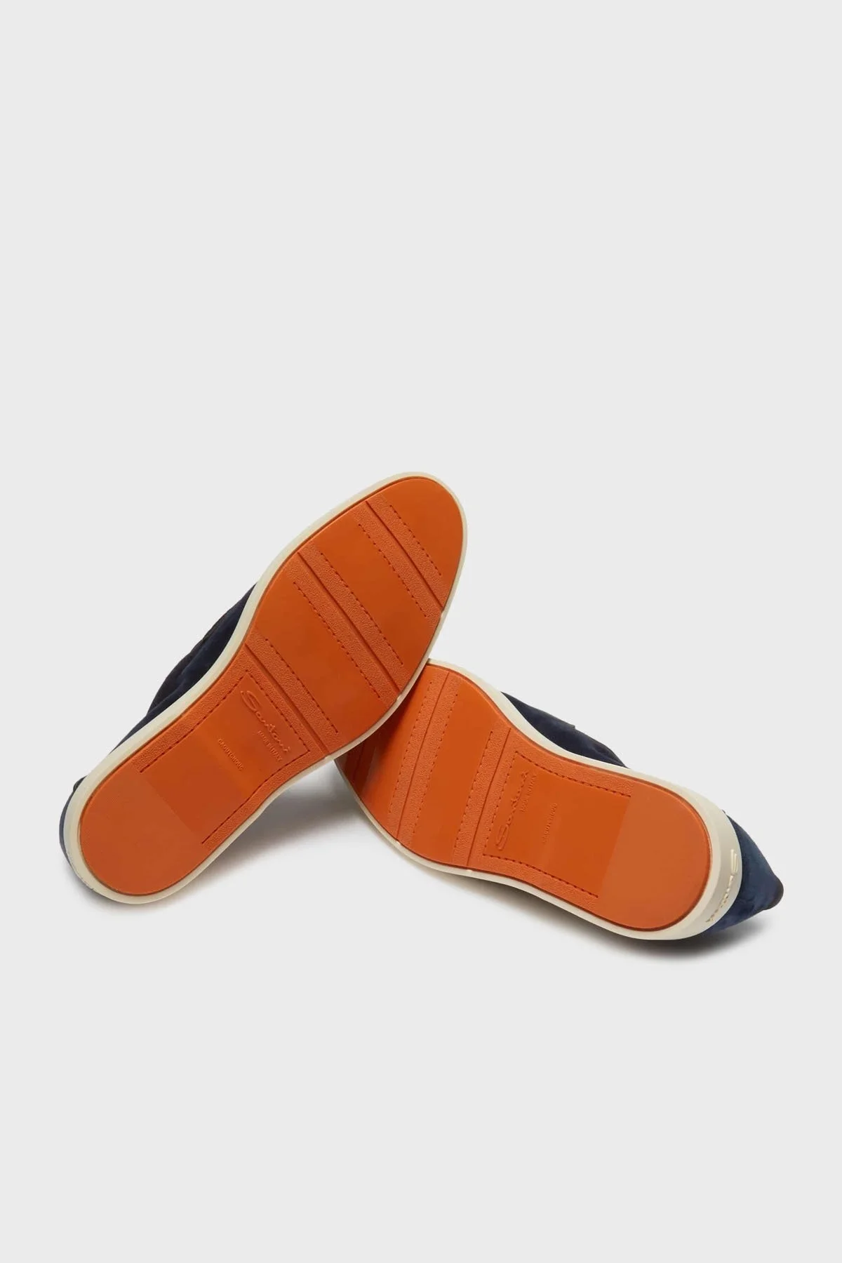 Santoni Süet Loafer Erkek Ayakkabı MGDT19051TICSEAAU60 LACİVERT - 10