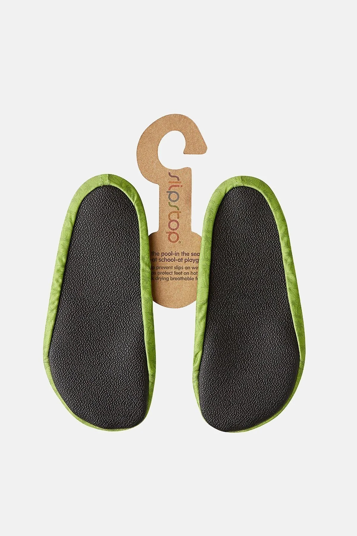 Slipstop Crocodile Kaydırmaz Havuz ve Unisex Çocuk Deniz Ayakkabısı SS19120213 AÇIK YEŞİL - 2