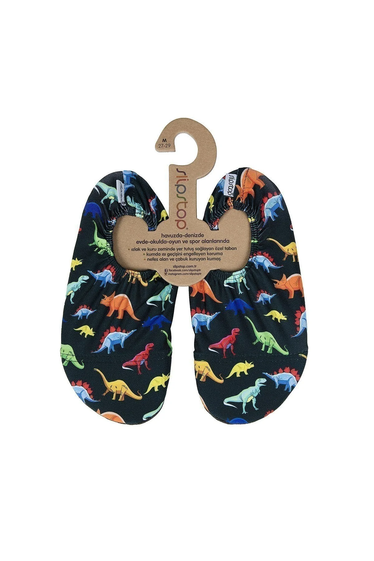 Slipstop Dino Kaydırmaz Havuz ve Deniz Ayakkabı ÇOCUK AYAKKABI SS17120123 LACİVERT - 1