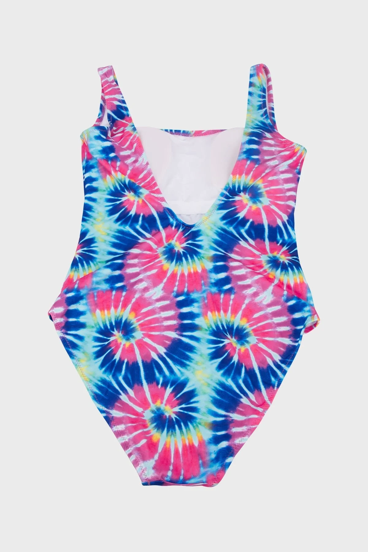 Slipstop Fiona Kalın Askılı Kolay Kuruyan Uv Korumalı Baskılı Bayan Mayo SM22140049 MAVİ-FUJYA - 2