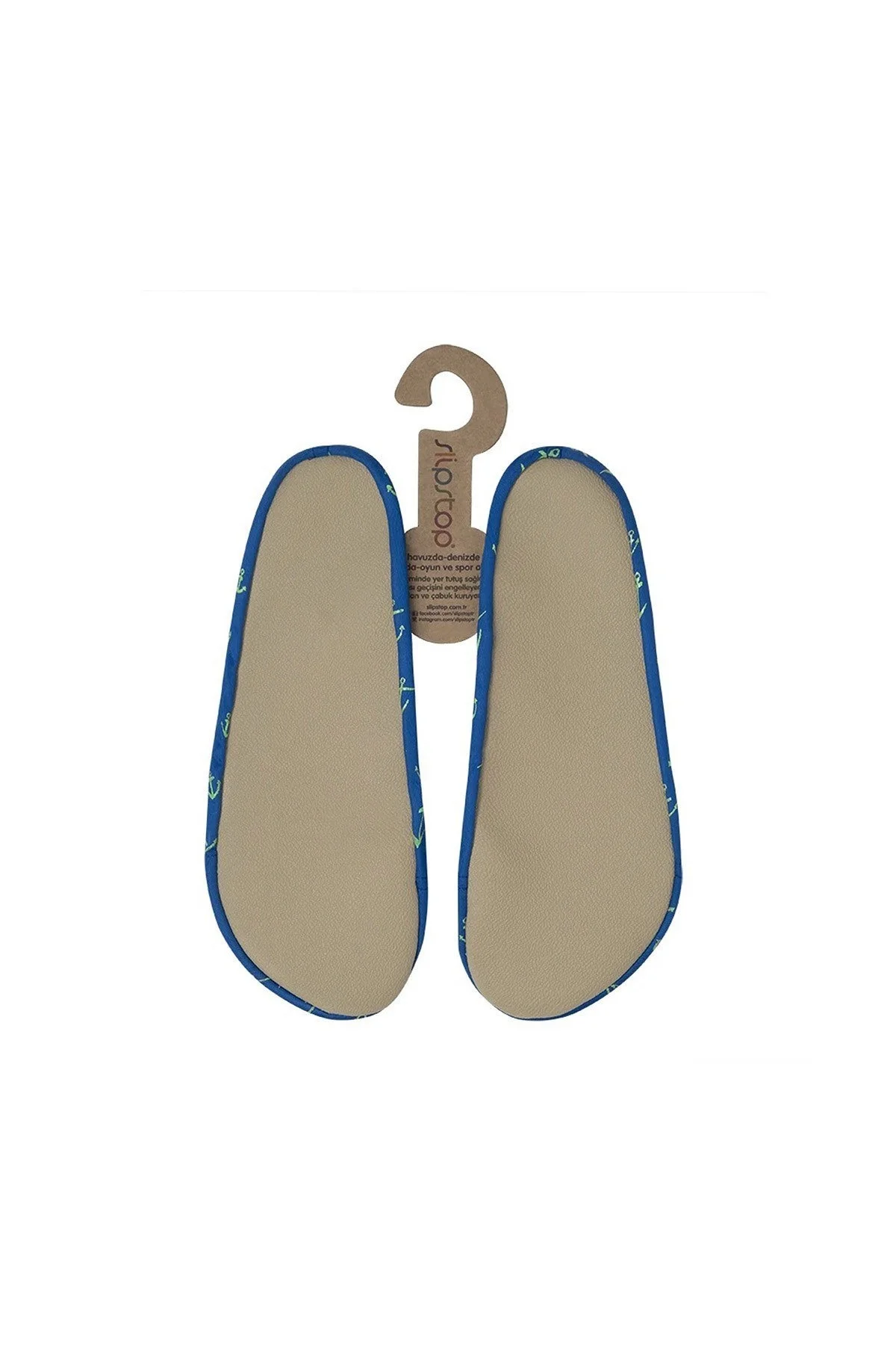 Slipstop Marine Kaydırmaz Havuz ve Unisex Deniz Ayakkabısı SS21140169 MAVİ - 2