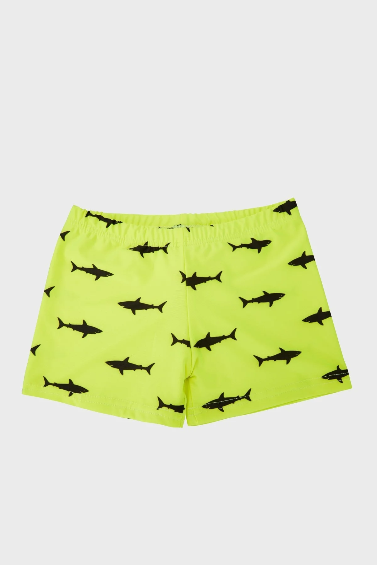 Slipstop Pack Shark Desenli Erkek Çocuk Mayo Short SM20120111 SARI - 2
