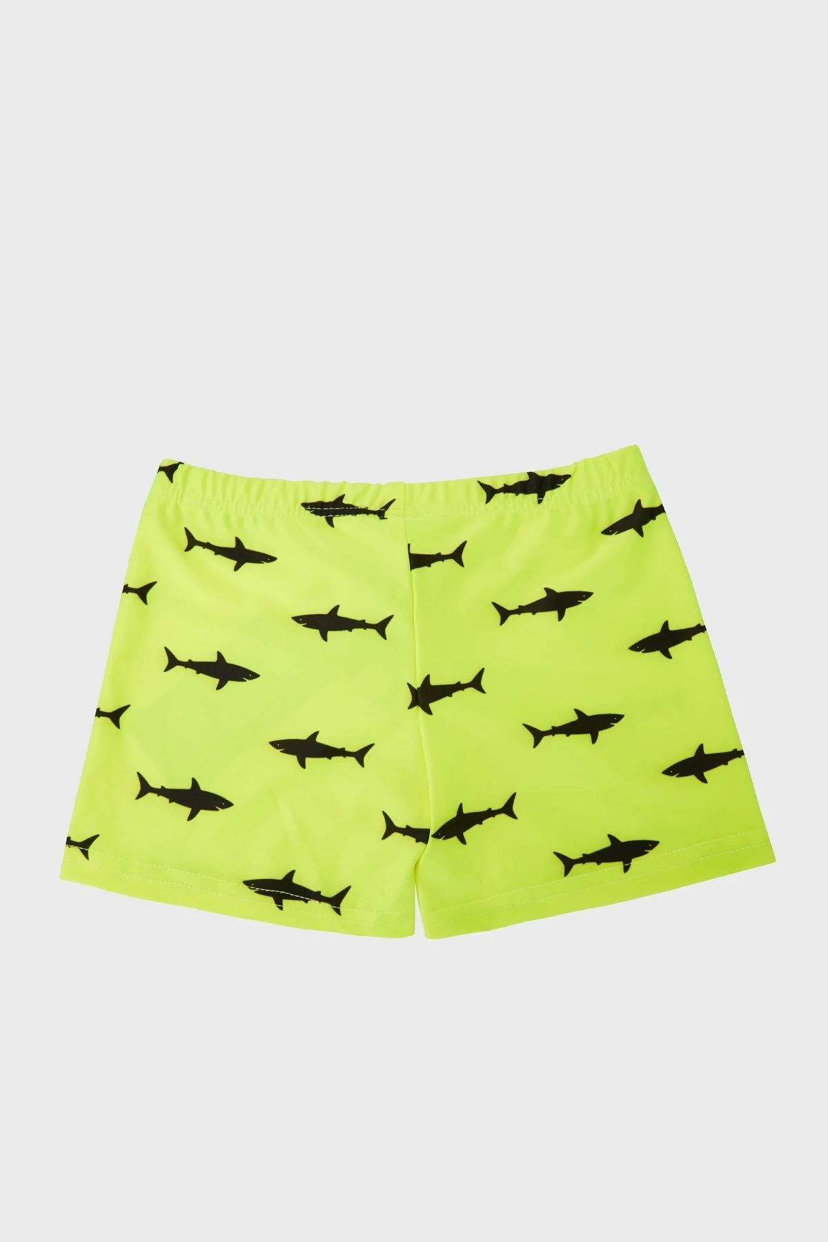 Slipstop Pack Shark Desenli Erkek Çocuk Mayo Short SM20120111 SARI - 3